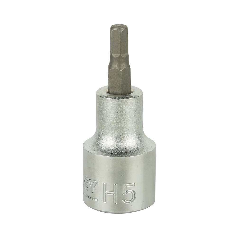 Stanley 1/2" Hexagonal Bit Sockets S2 Steel Bit - 5mm 1