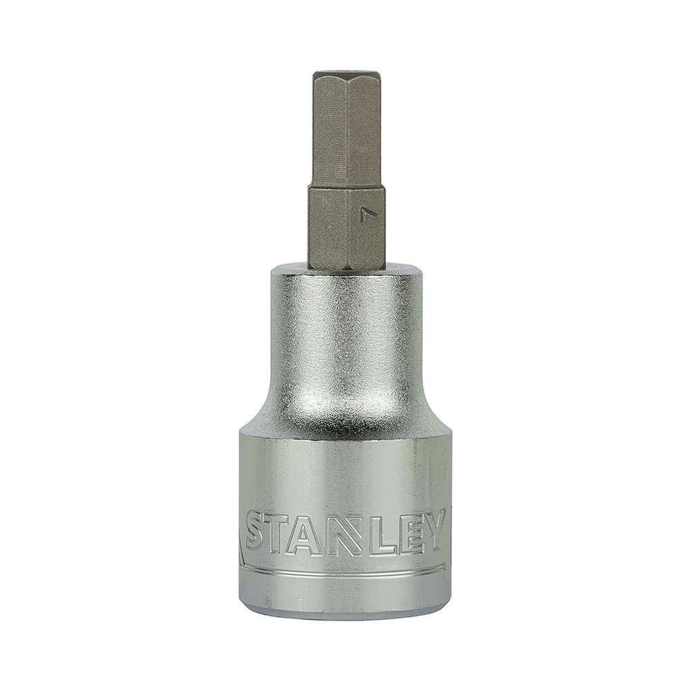 Stanley 1/2" Hexagonal Bit Sockets S2 Steel Bit - 7mm 4