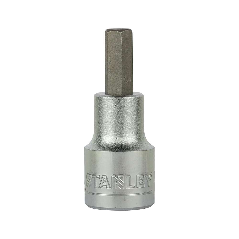 Stanley 1/2" Hexagonal Bit Sockets S2 Steel Bit - 8mm 4