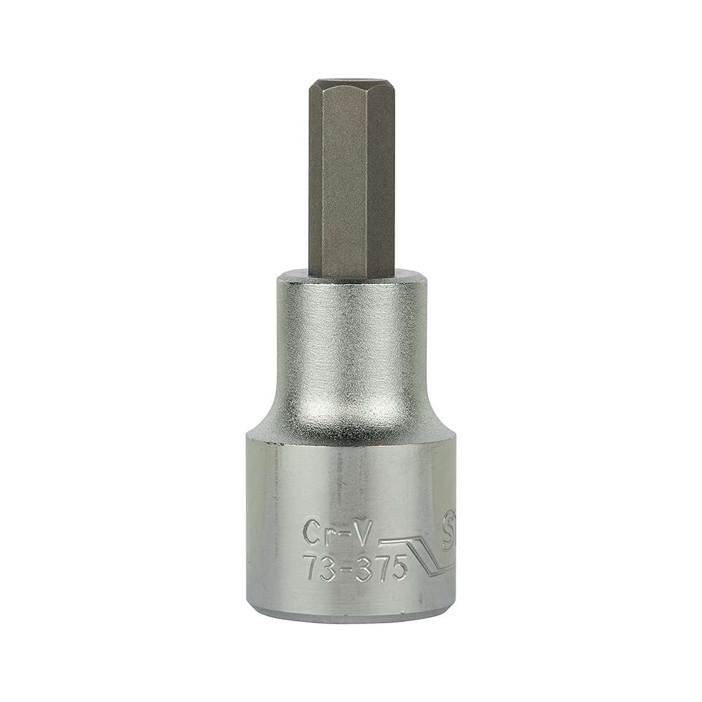 Stanley 1/2" Hexagonal Bit Sockets S2 Steel Bit - 8mm 0