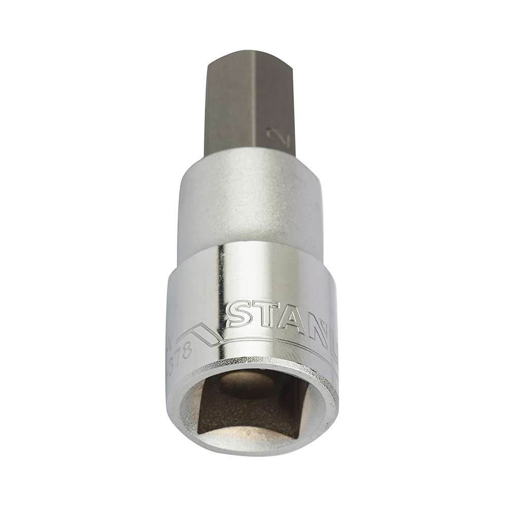 Stanley 1/2" Hexagonal Bit Sockets S2 Steel Bit - 12mm 2