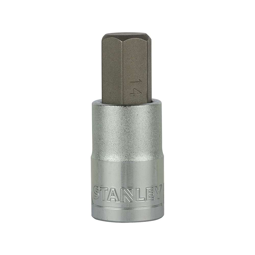 Stanley 1/2" Hexagonal Bit Sockets S2 Steel Bit - 14mm 4