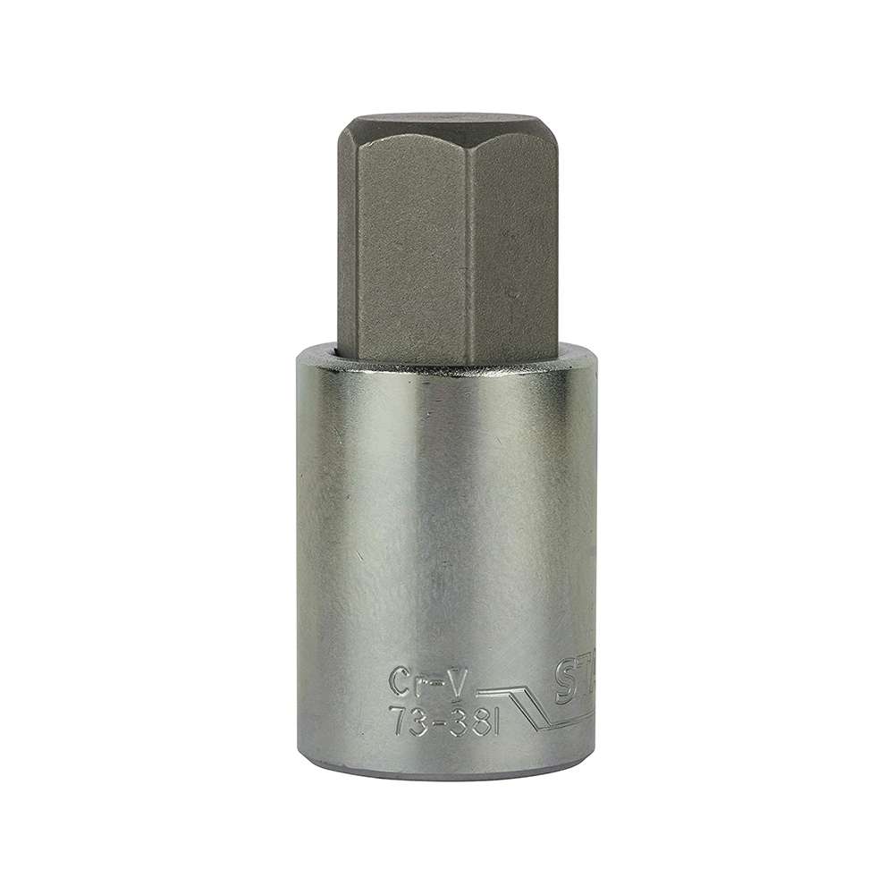 Stanley 1/2" Hexagonal Bit Sockets S2 Steel Bit - 19mm 0