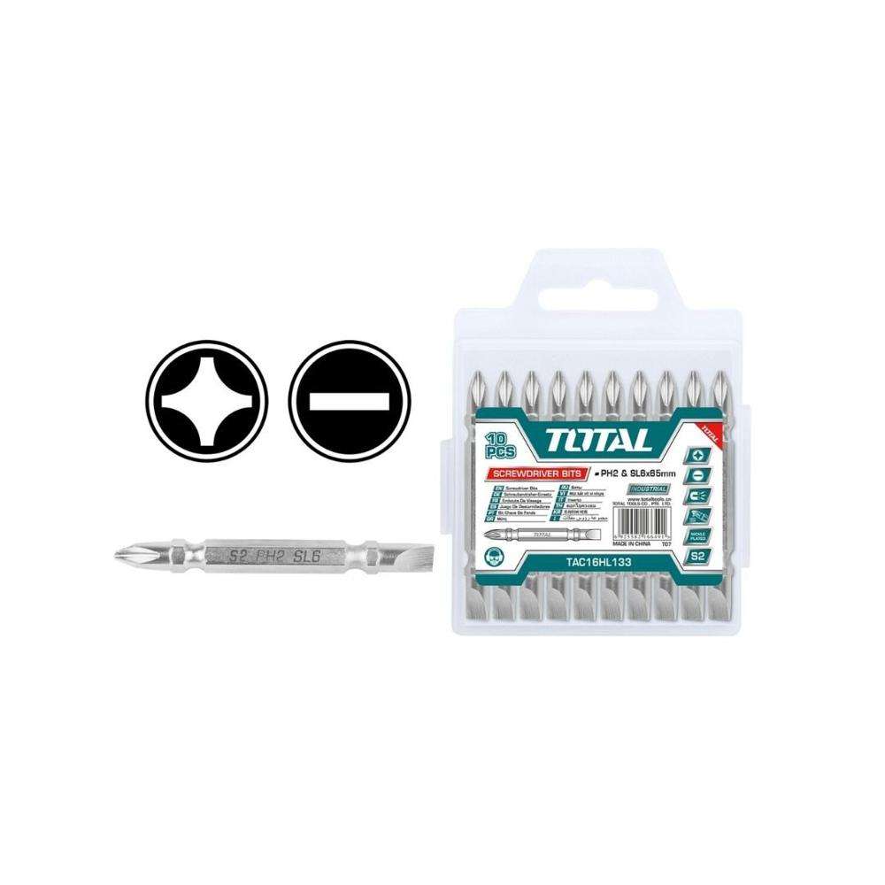 Total TAC16HL133 PH2 65 Double Side Screwdriver Bit 0