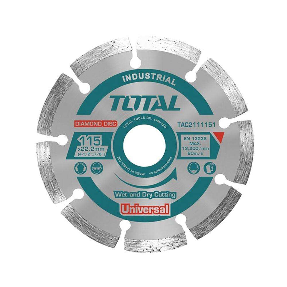 Total TAC2111151 115 X 22MM Dry Diamond Disc 2