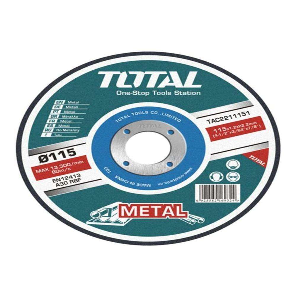 Total TAC2211801 7Inch X 3MM Abrasive Metal Cutting Disc 1