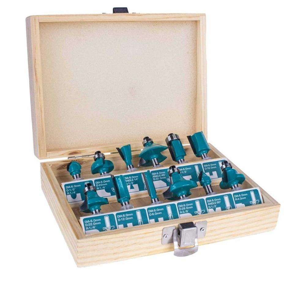 Total Router Bit Set 0