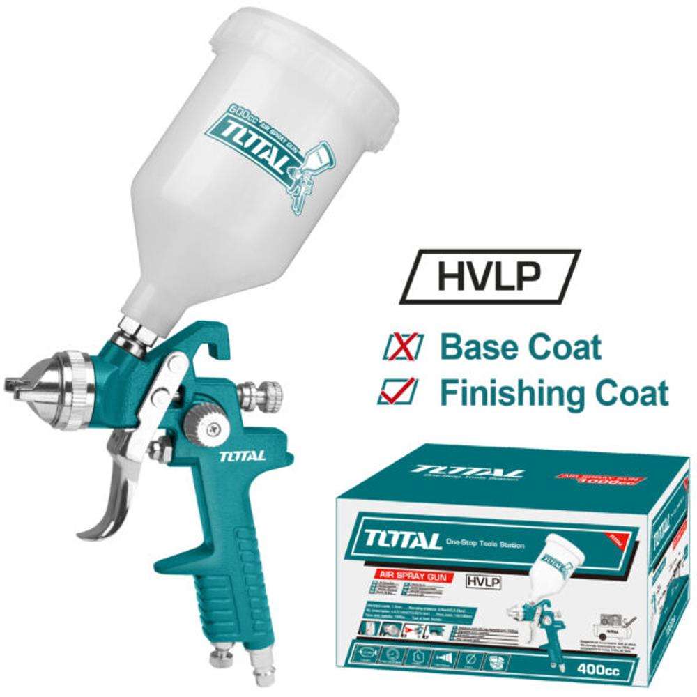 Total TAT10601 600CC HLVP Air Spray Gun 0
