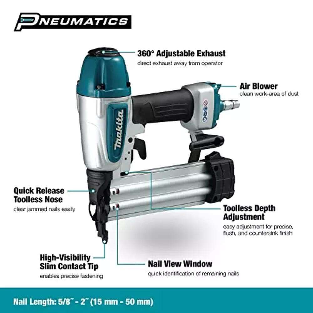 Total TAT83501 15-50MM Air Brad Nailer 1