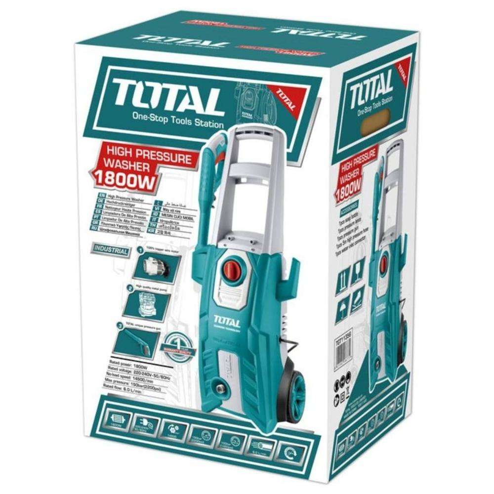 Total TGT11356 1800W 150Bar High Pressure Washer 2