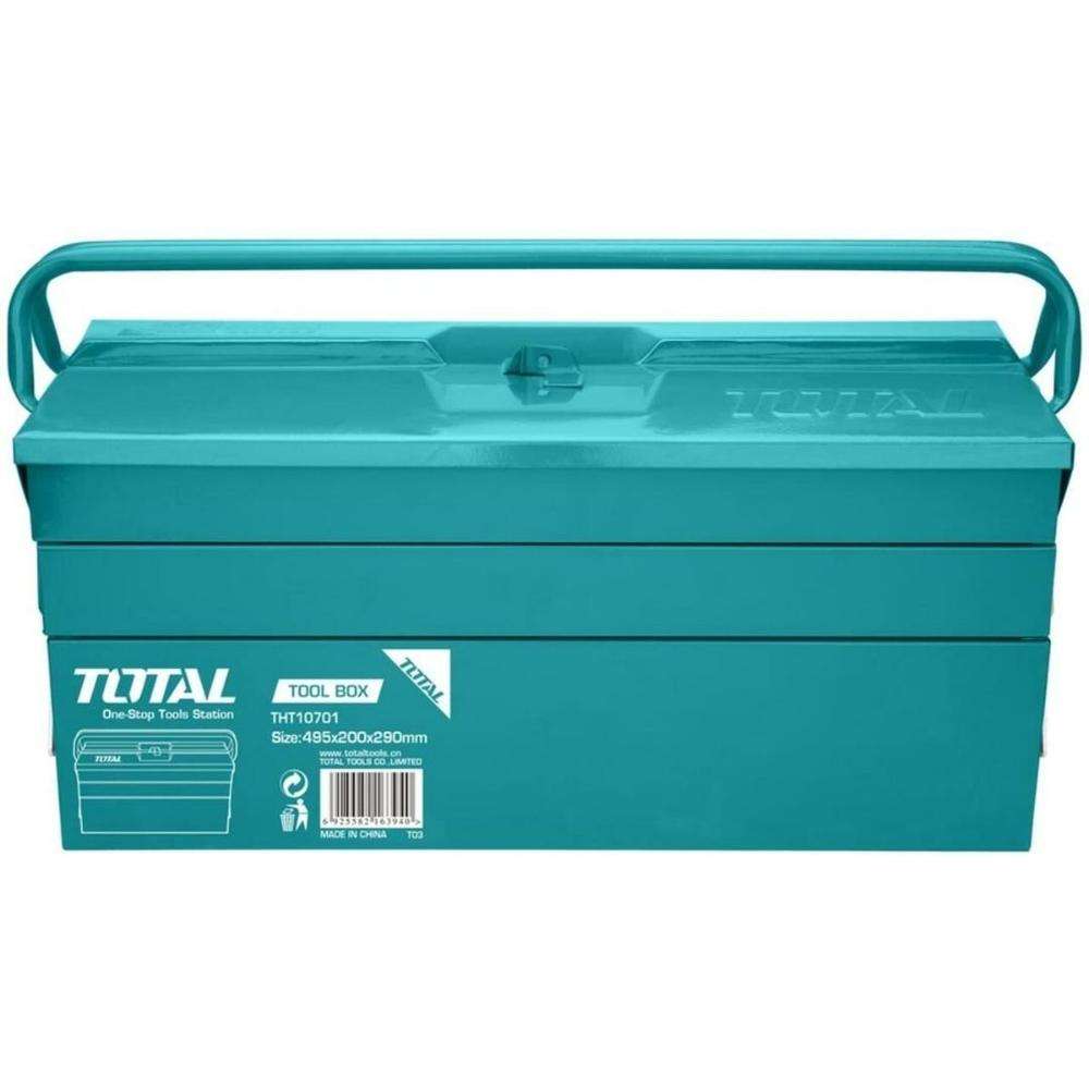 Total THT10701 495 X 200 X 290MM 3 Layer Tool Box 1