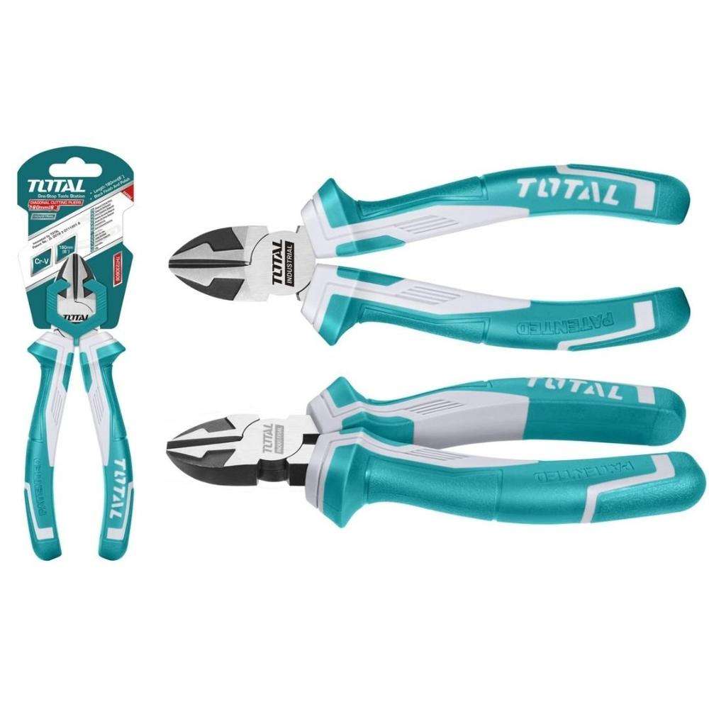 Total THT130706P 7 Inch Diagonal Cutting Pliers 0
