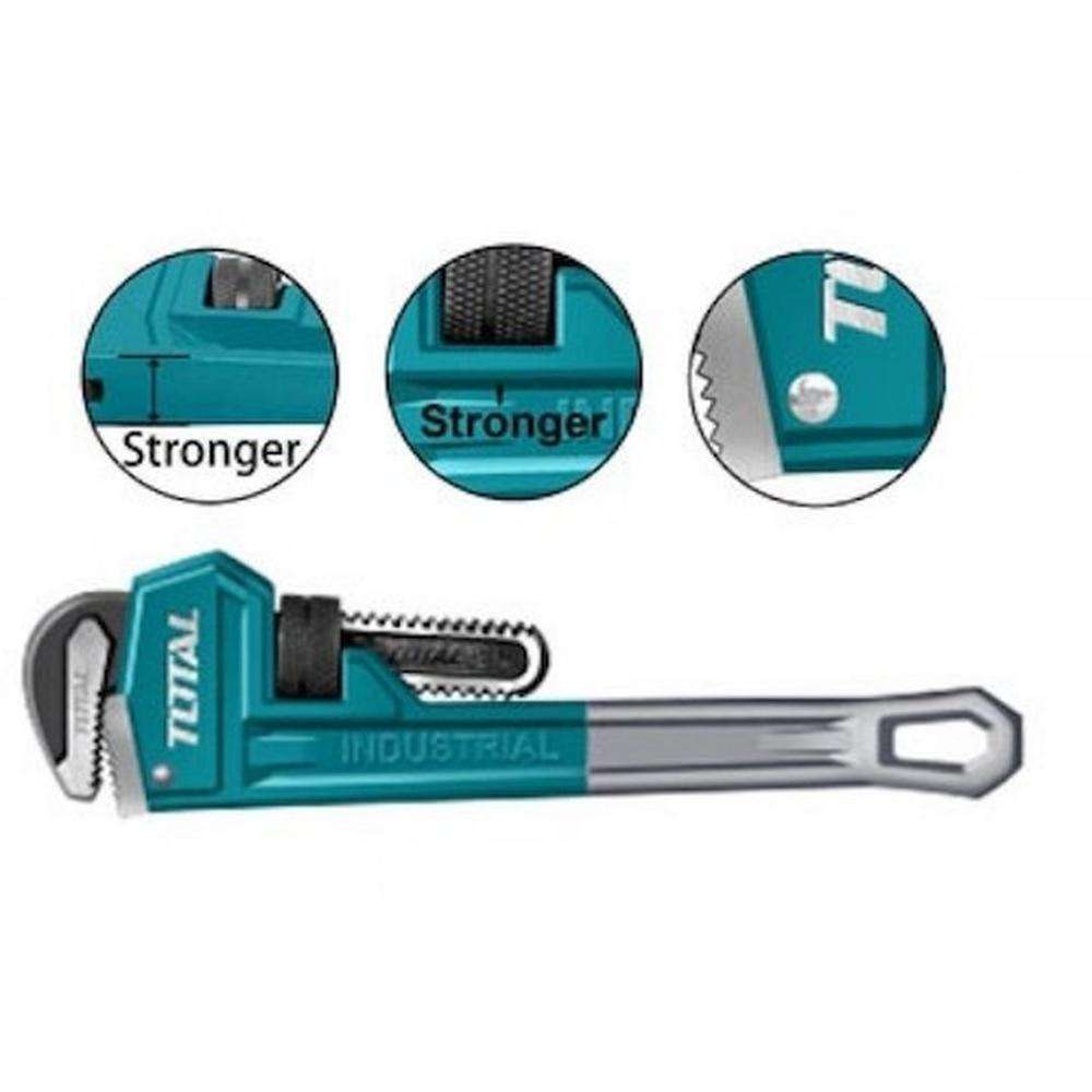Total THT171006 10 Inch Pipe Wrench 2