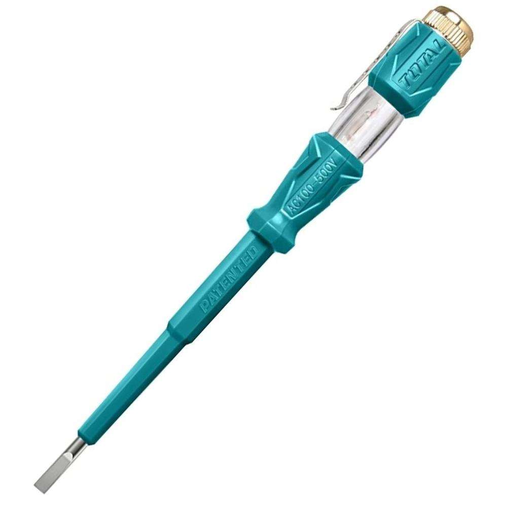 قلم اختبار الجهد الرقمي توتال (100-500V) قياس (3X140MM) موديل (THT291408) 0