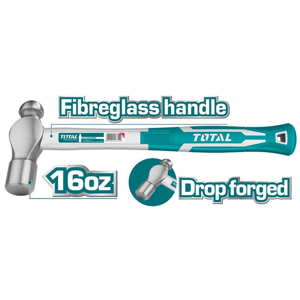 Total THT74326 32oz Ball Pein Hammer