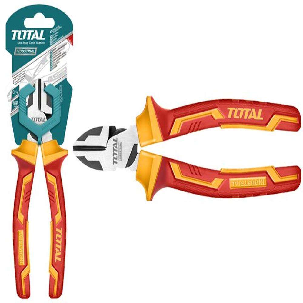 Total THTIP2261 1000V 6 Inch Insulated High Leverage Diagonal Cutting Pliers 0