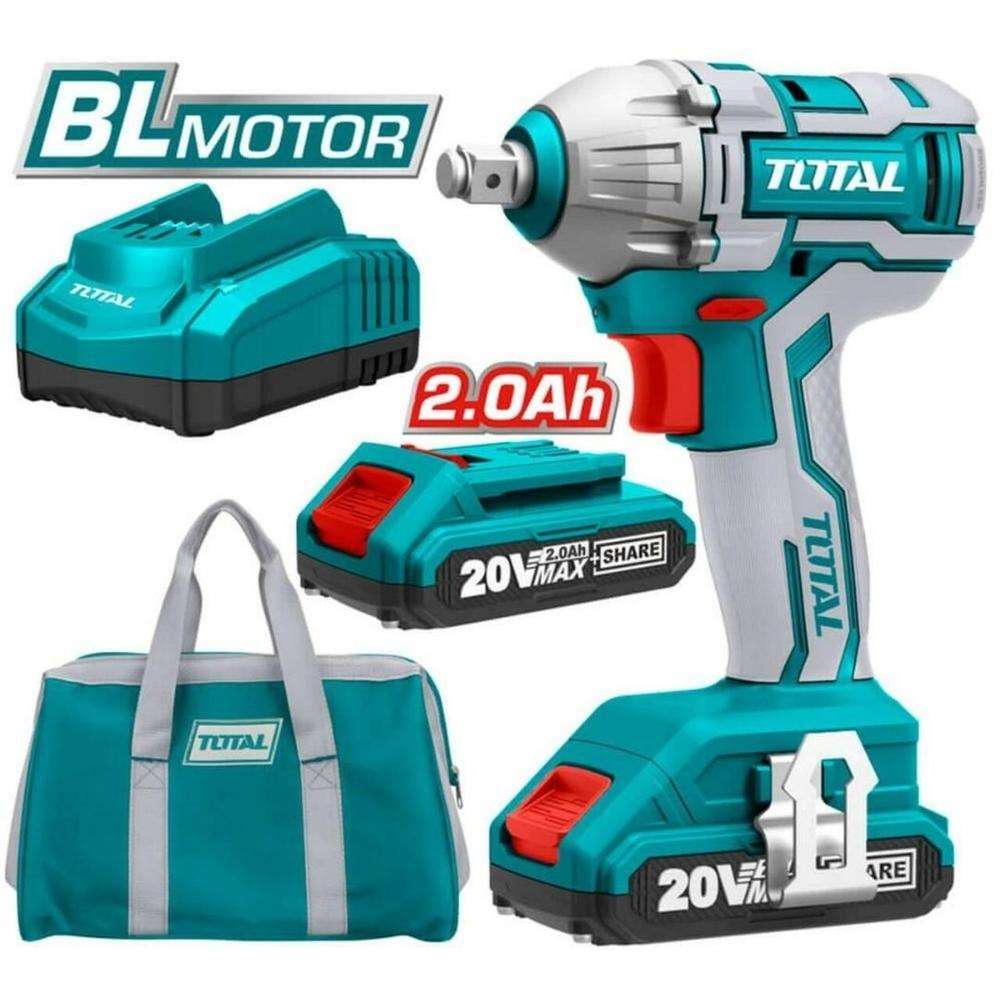 Total TIWLI2001 Lithium-Ion Impact Wrench 2