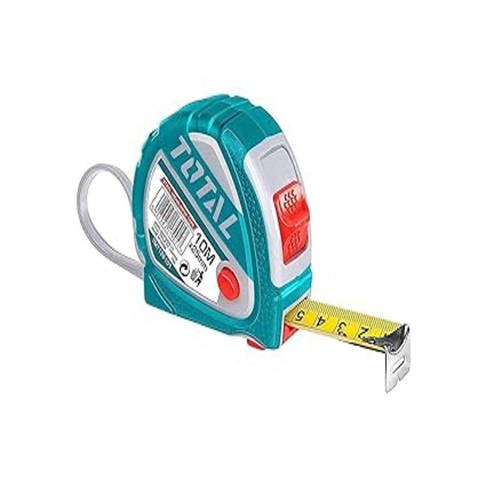 Total TMT126101 10M X 25MM Steel Measuring Tape 0