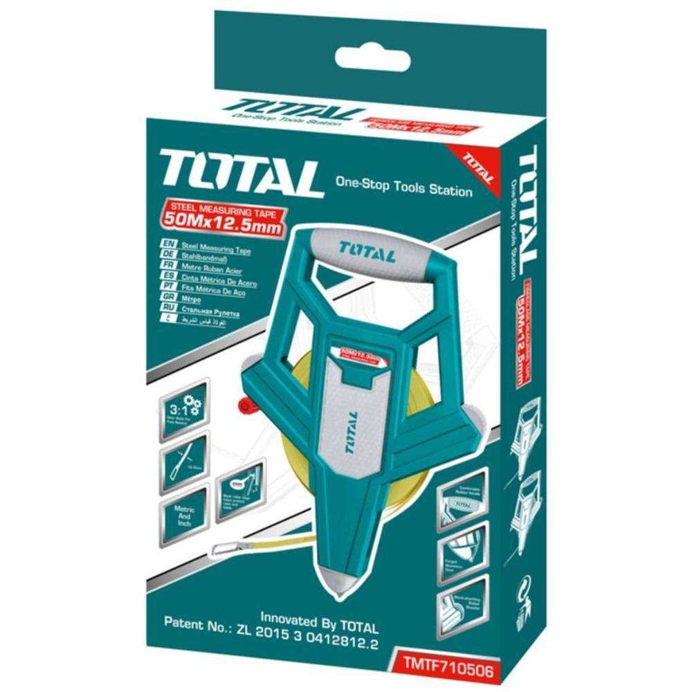 Total TMT710506 50M Steel Measuring Tape 1