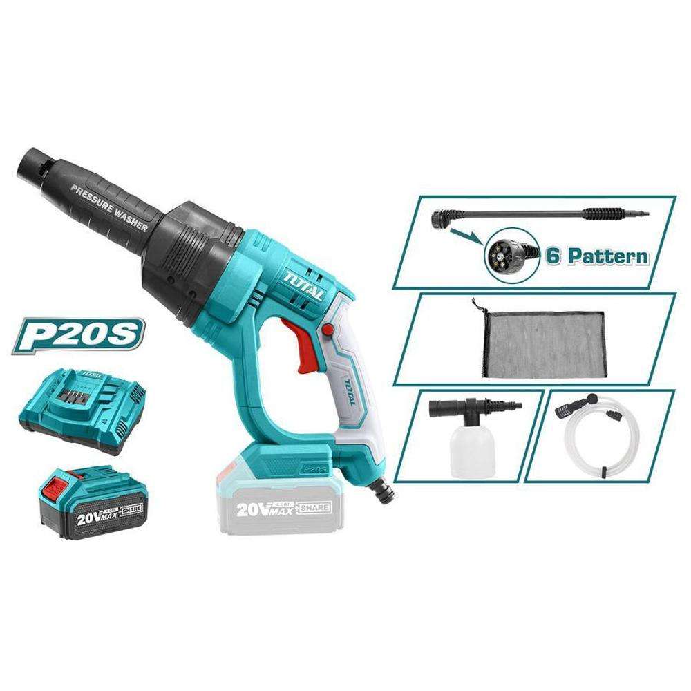 Total TPWLI2008 20V Lithium-Ion Pressure Washer (Battery Not Included) 0