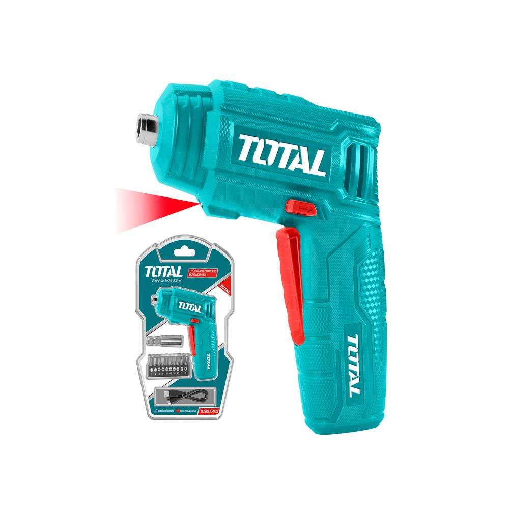 Total TSDLI0402 4V Lithium-Ion Screwdriver 0