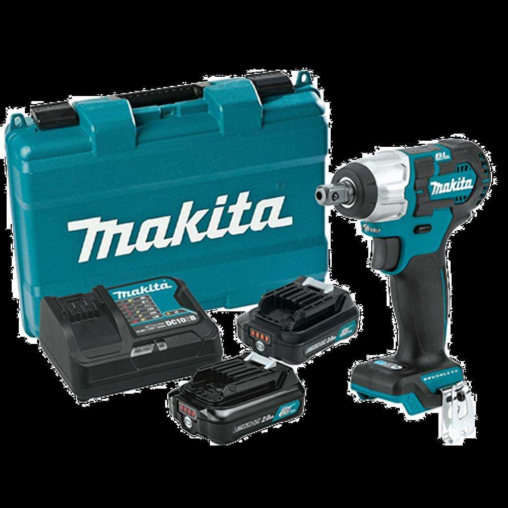 Makita TW161DSME Cordless Impact Wrench 13mm 1/2" 165Nm Torque 1