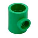 25 x 20mm PPR Reducing Tee Pipe Fitting 0