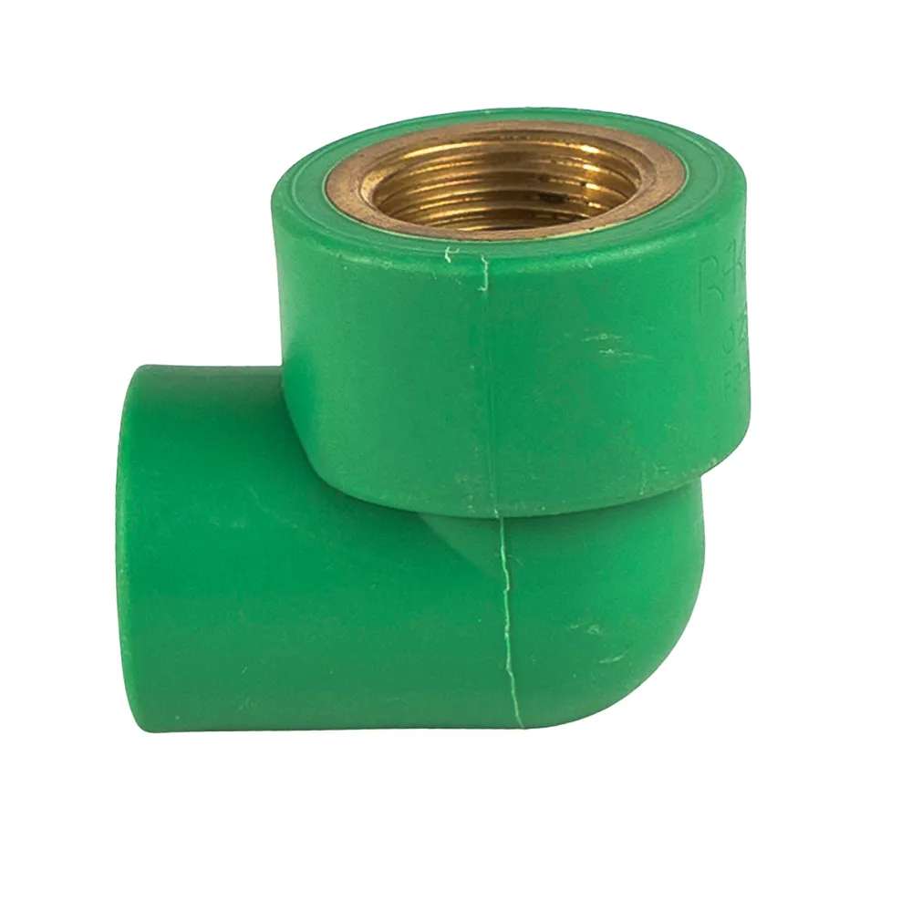 1/2" X 32mm PPR Female Thread Elbow Pipe Fitting 2