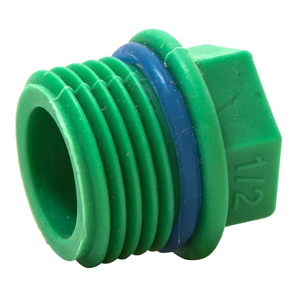  سدادة أنابيب بلاستيكية (PPR) بسن لولب نوع (ذكر) قياس (20mm) 2