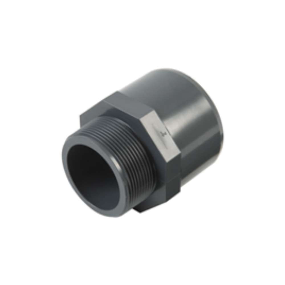 Atlas 90MM X 3" PVC Male Adaptor - Per Pcs