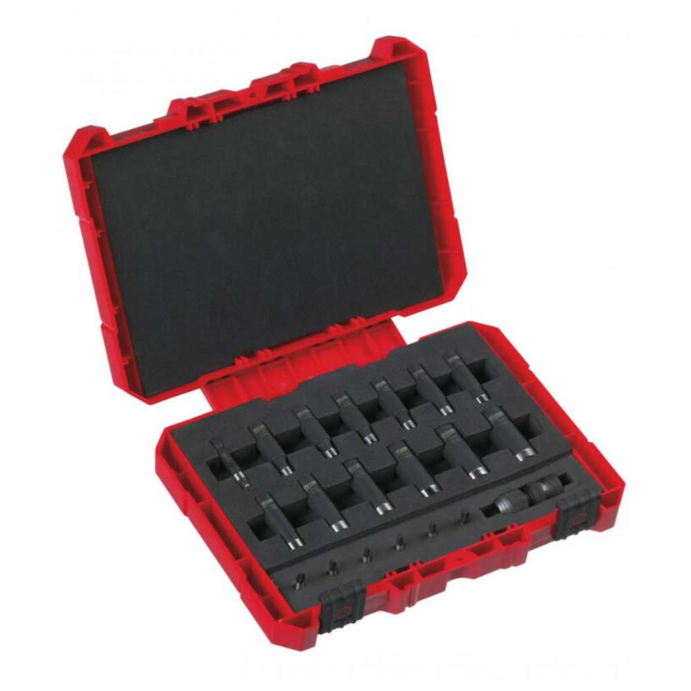 Milwaukee 4932352862 Shockwave 1/4" Impact Duty Socket Set (21 Pcs/Set) 0