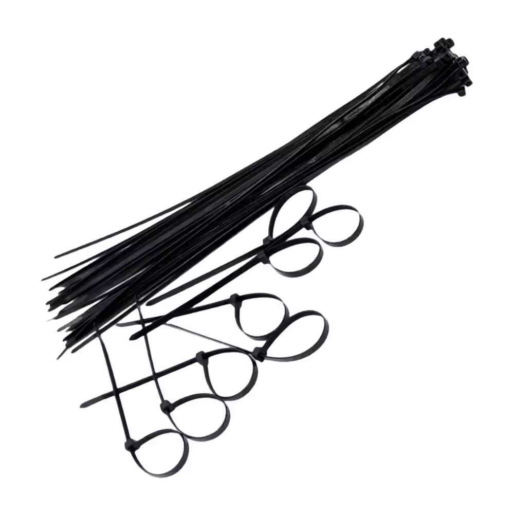 ربطة كابلات سوداء مقاس (3.6X250MM) تباع (Per Pkt) 1