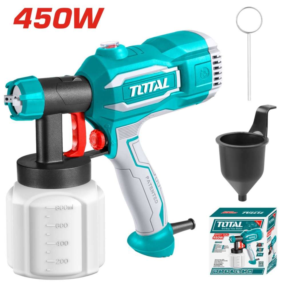 Total TT3506 450W 0.1-0.2 Bar Spray Gun 0