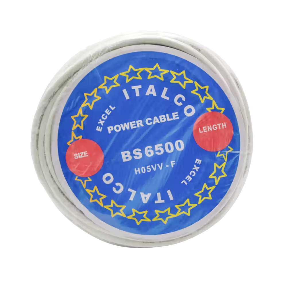 Italco 100 Yard 3 Core Flexible Cable-1.5MM X 80 Yard 2