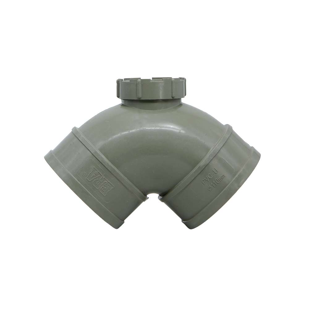 75mm UPVC Door Elbow 1