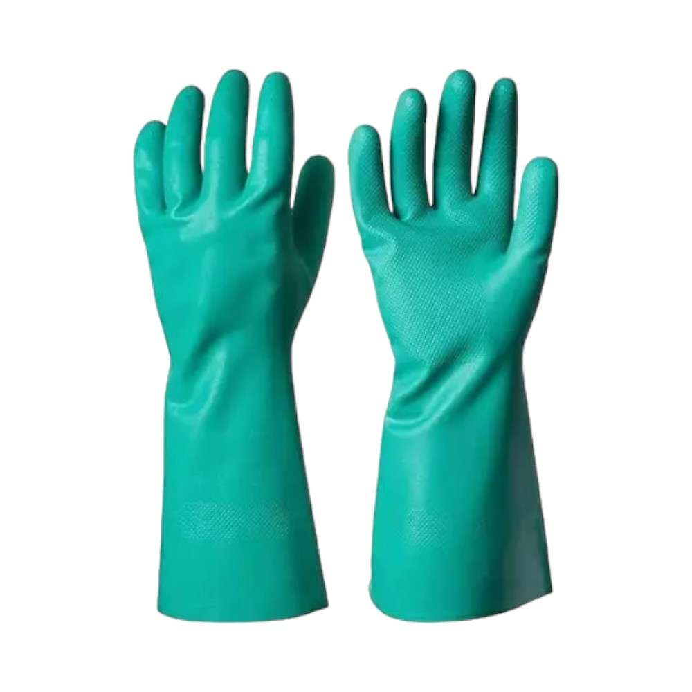 Valpro Chem II Chemical Resistant Nitrile Gloves, Green, 2XL, 1Pair/pack 0