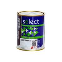 Asian Paints Berger Select Varnish 2CL, 1L, AC007, Clear Protective Wood Varnish