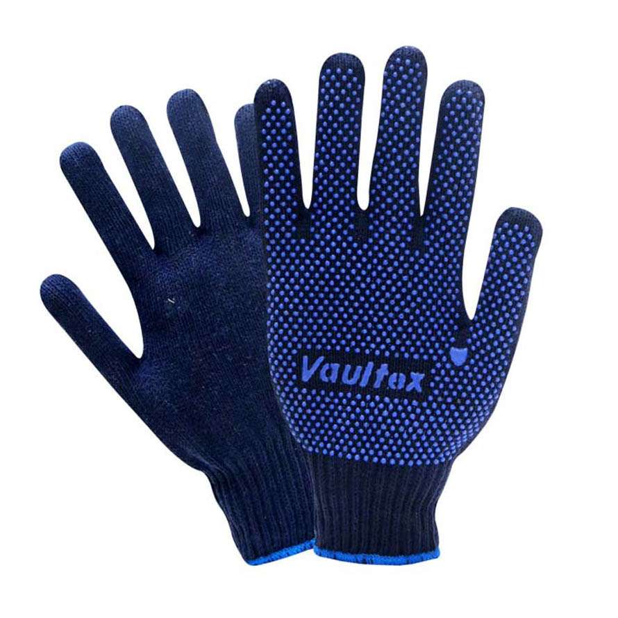 Vaultex Double Side Dotted Gloves Blue 0