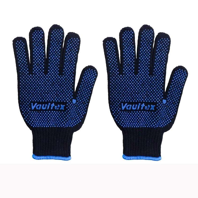 Vaultex Double Side Dotted Gloves Blue 1