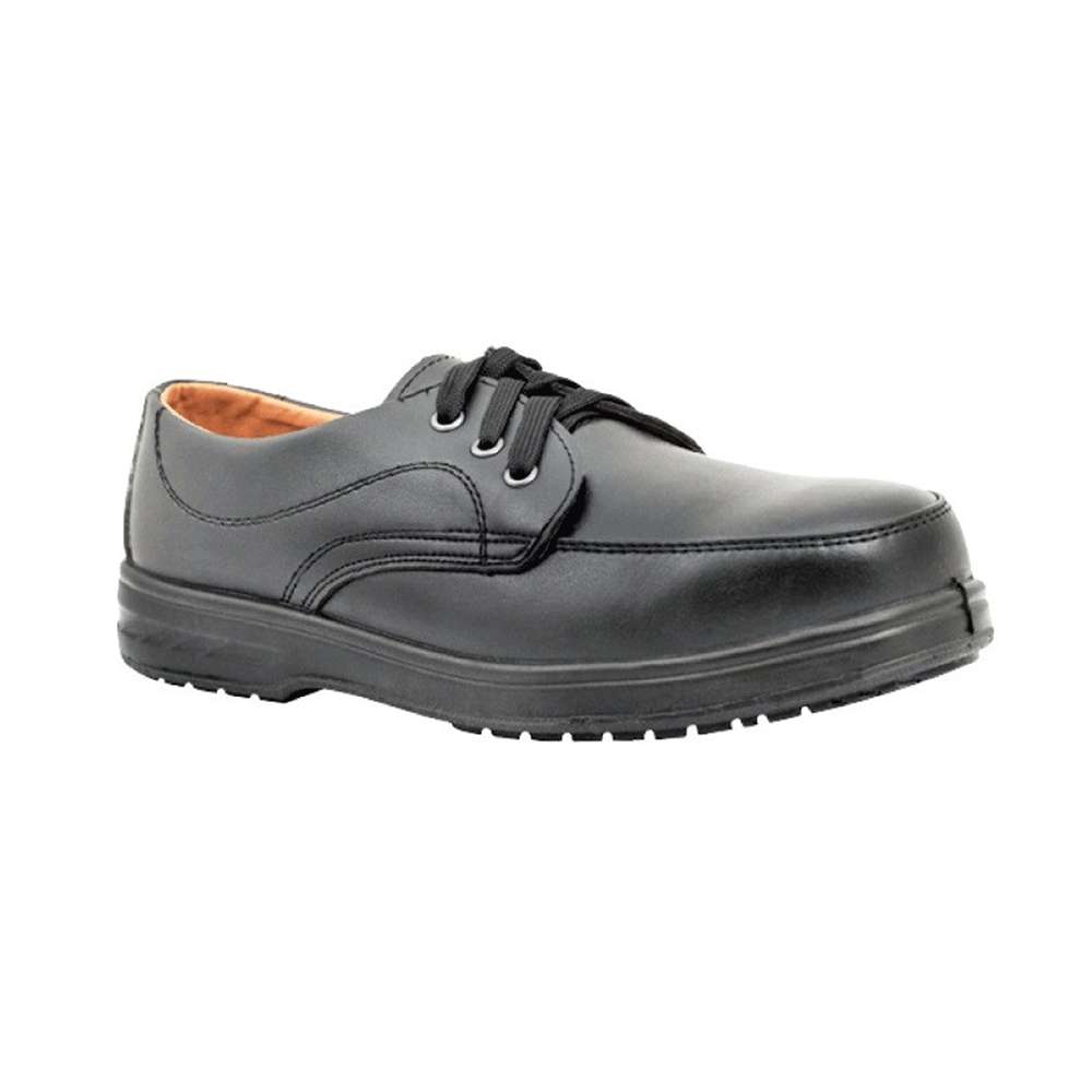 Vaultex VE3 Low Ankle Steel Toe and Plate Safety Shoes - Black 0
