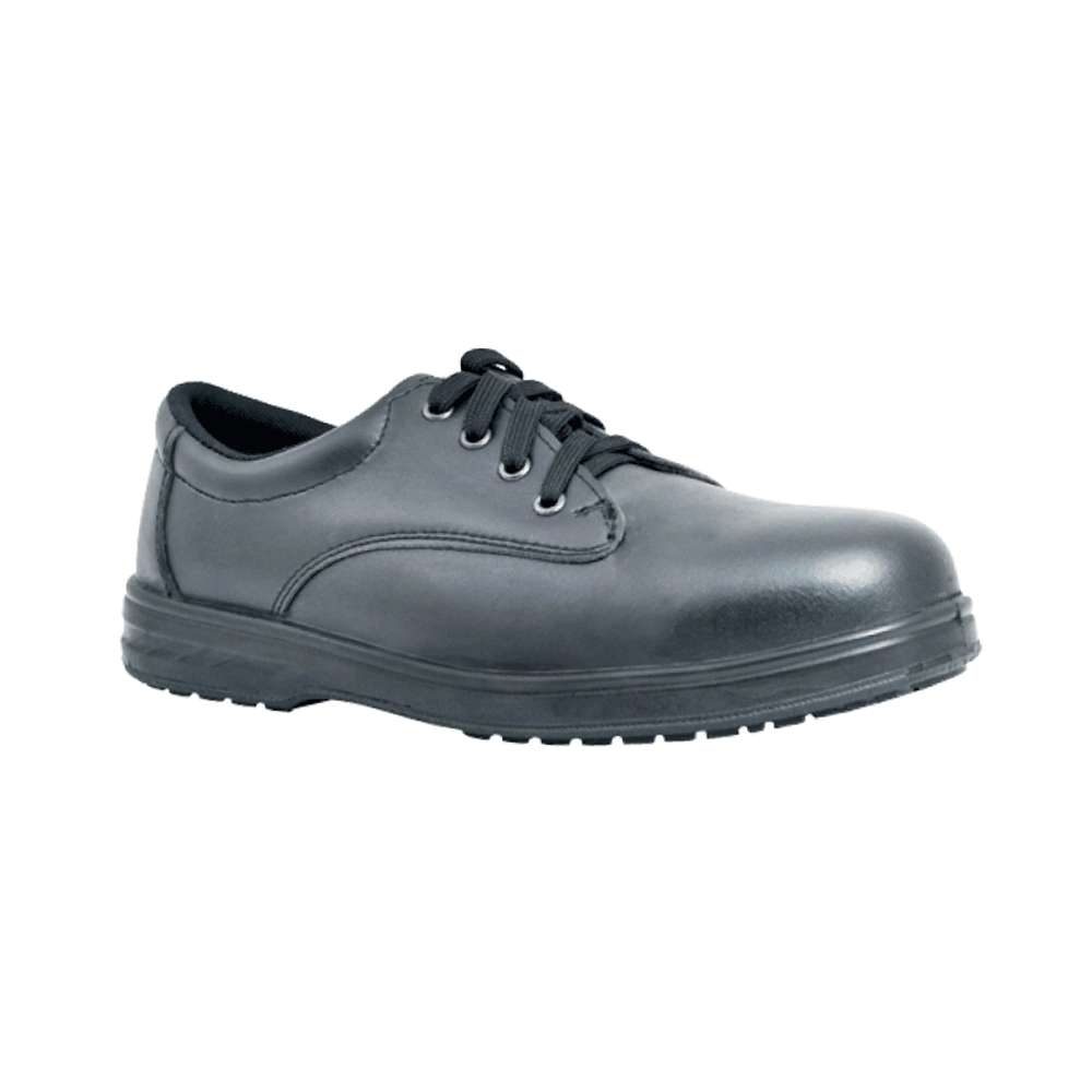 Vaultex VE8 S3 Low Ankle Steel Toe Executive Safety Shoes - Black, 44 0