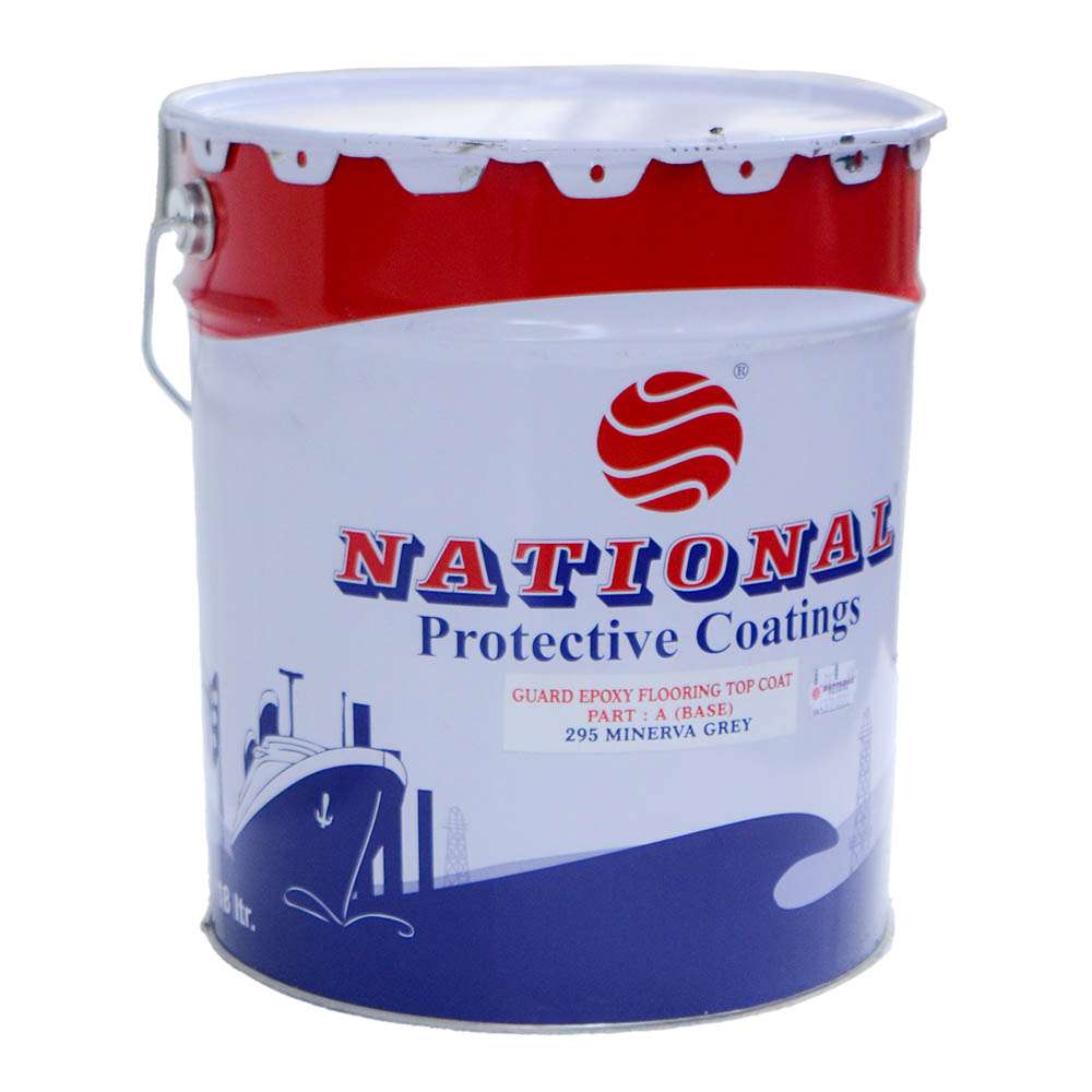 National 18L Guard Epoxy Flooring Topcoat - Silver Grey 0