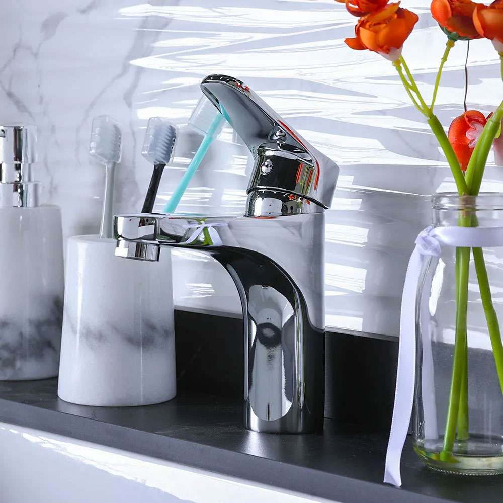 Milano Eco Diva Basin Mixer Tap Set 1