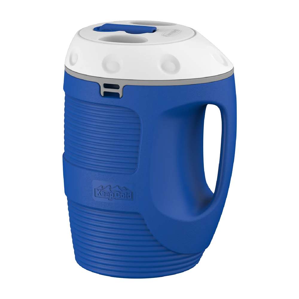 Cosmoplast, 1.8L Keep Cold Thermal Jug, Attached Shoulder Strap, Best Beverage Temperature Up to 6 Hours