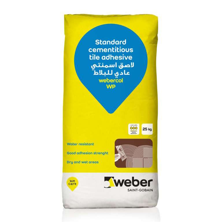 Saint-Gobain Webercol WP Tile Adhesive 25Kg 0