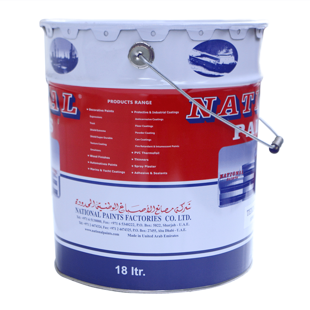National Tex (Textured Coating) 3.6L, 800 White 1
