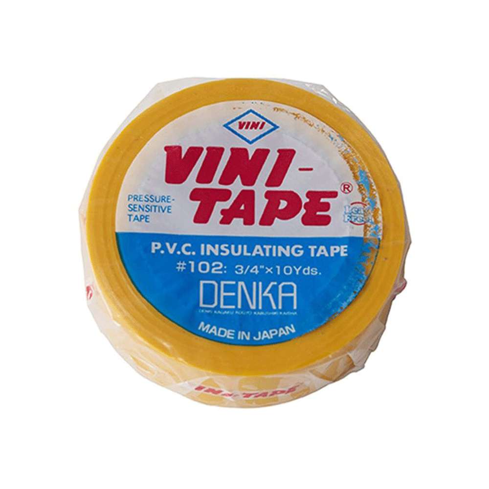 Vini Electrical Insulation PVC Tape Yellow 0