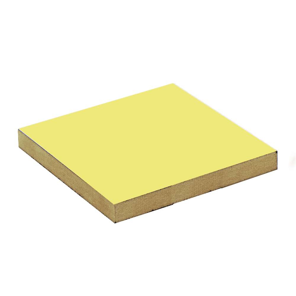 Yellow Melamine MDF Sheet -18mm 0