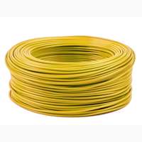 Oman 6mm x 100 Yard PVC Single Core Cable - Yellow
