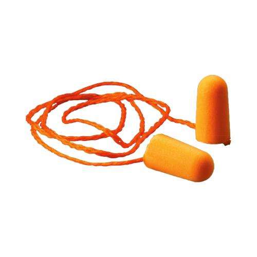 3M 1110 Corded Ear Plug, Orange 100Pair/Box